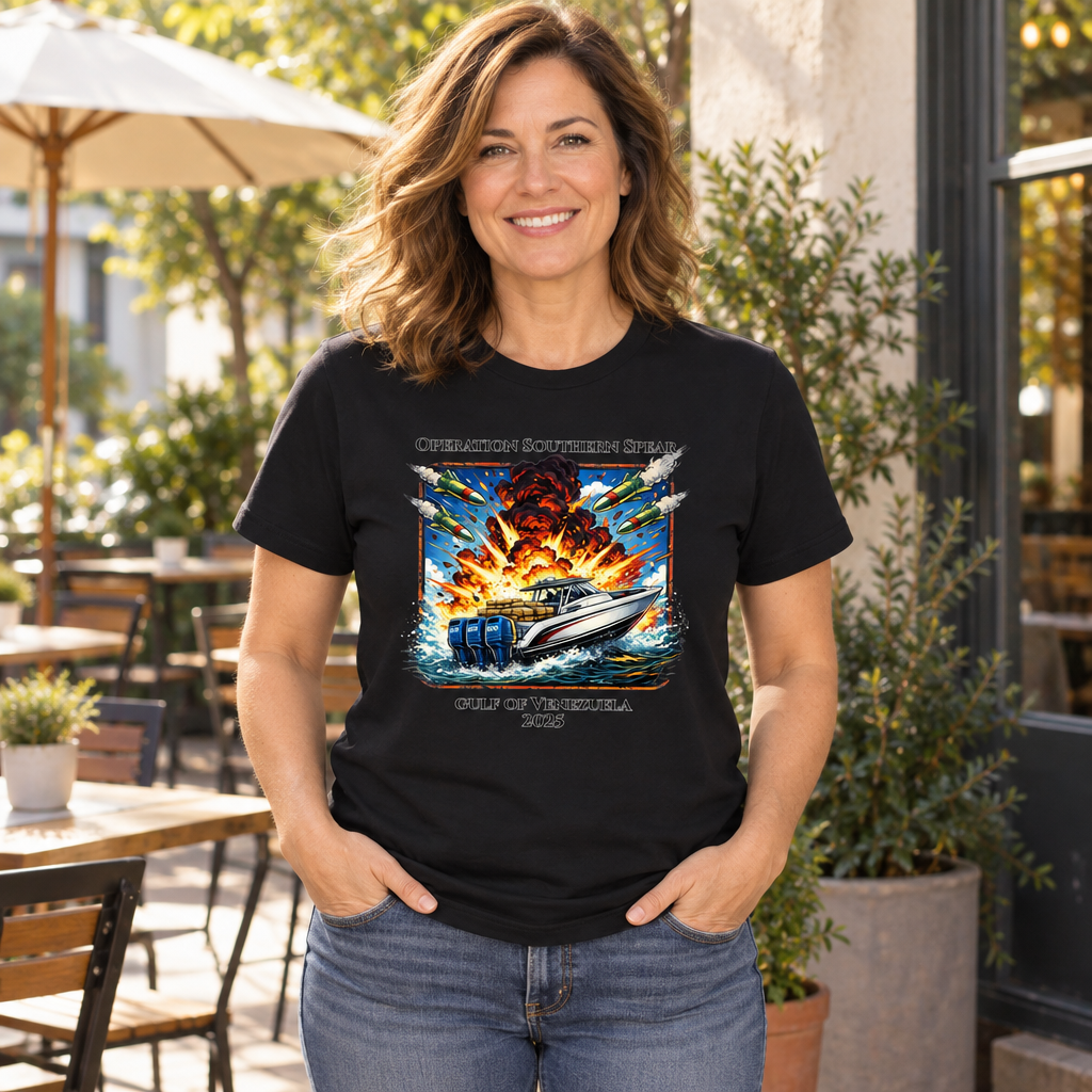 Gulf of Venezuela — Black T-Shirt — lifestyle alt