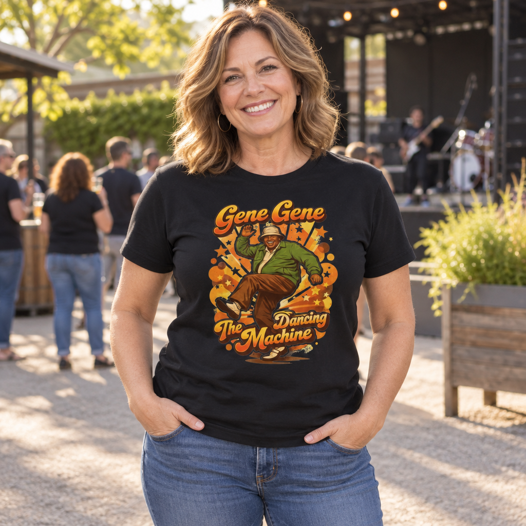 Dancing Machine — Black T-Shirt — lifestyle alt