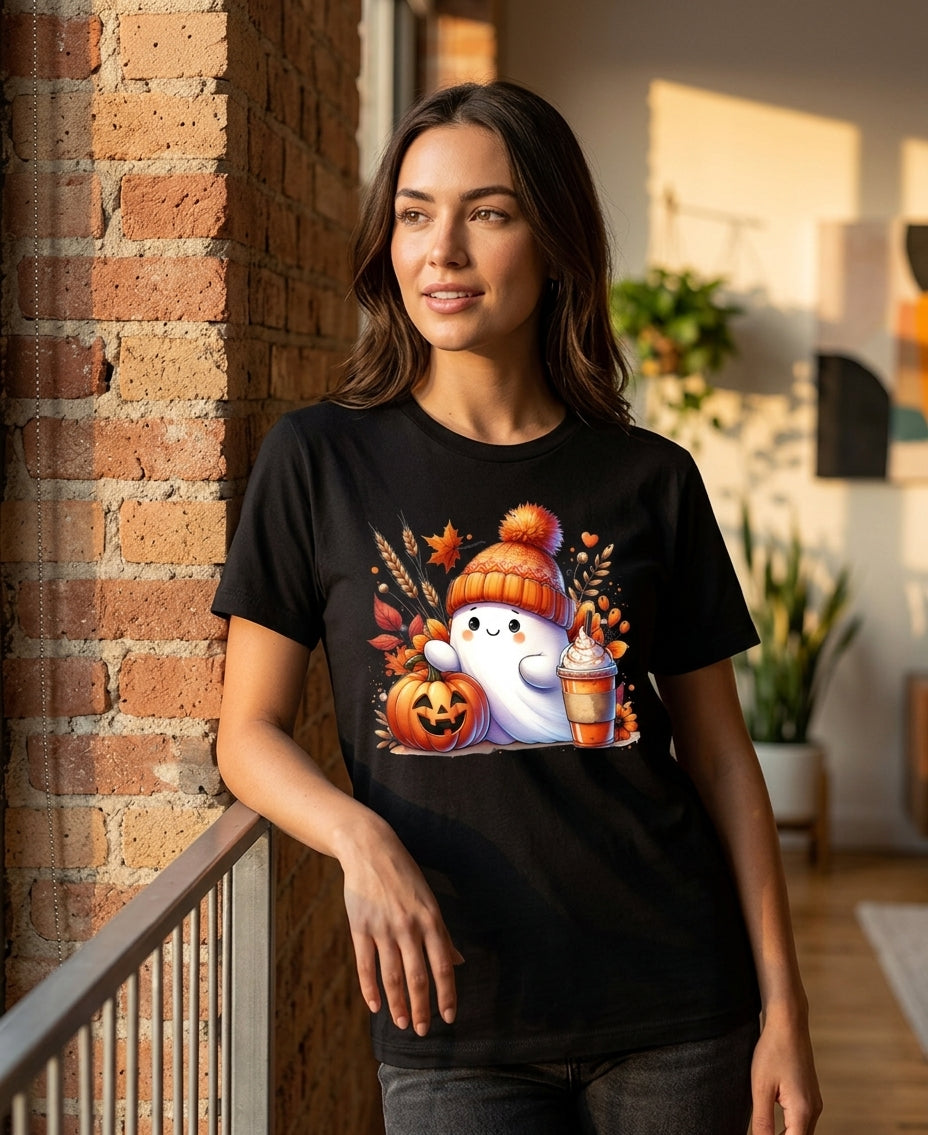 Cute Fall Ghost lifestyle