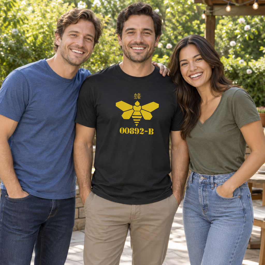 Golden Bee 00892-B — Black T-Shirt — lifestyle group