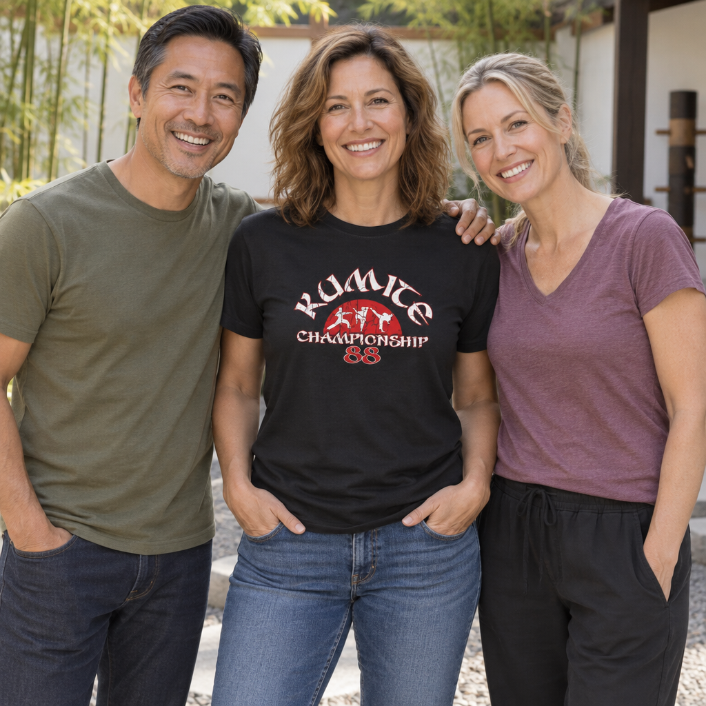 Kumite Championship 88 — Black T-Shirt — lifestyle group
