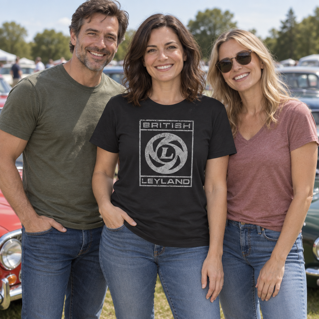 British Leyland — Black T-Shirt — lifestyle group