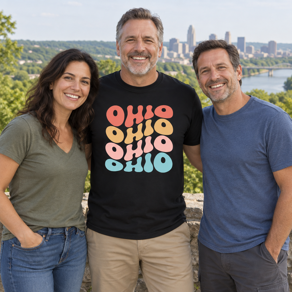 Ohio — Black T-Shirt — lifestyle group