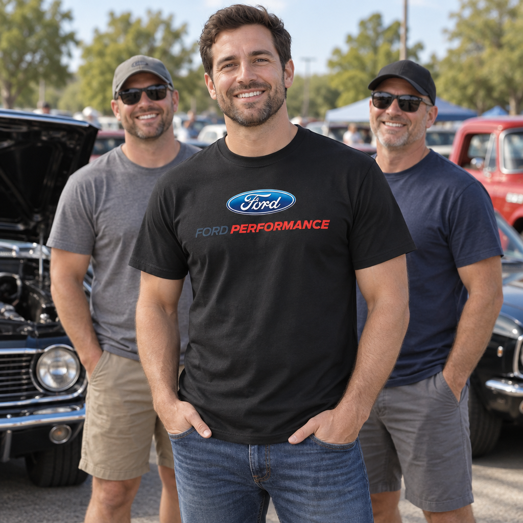 Ford Performance — Black T-Shirt — lifestyle group