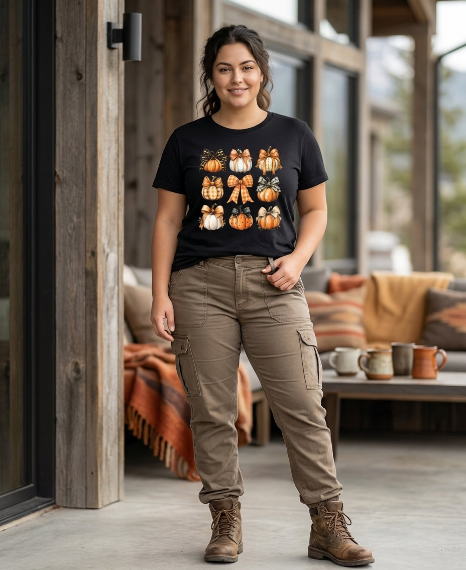 Fall Pumpkins Bows Coquette lifestyle