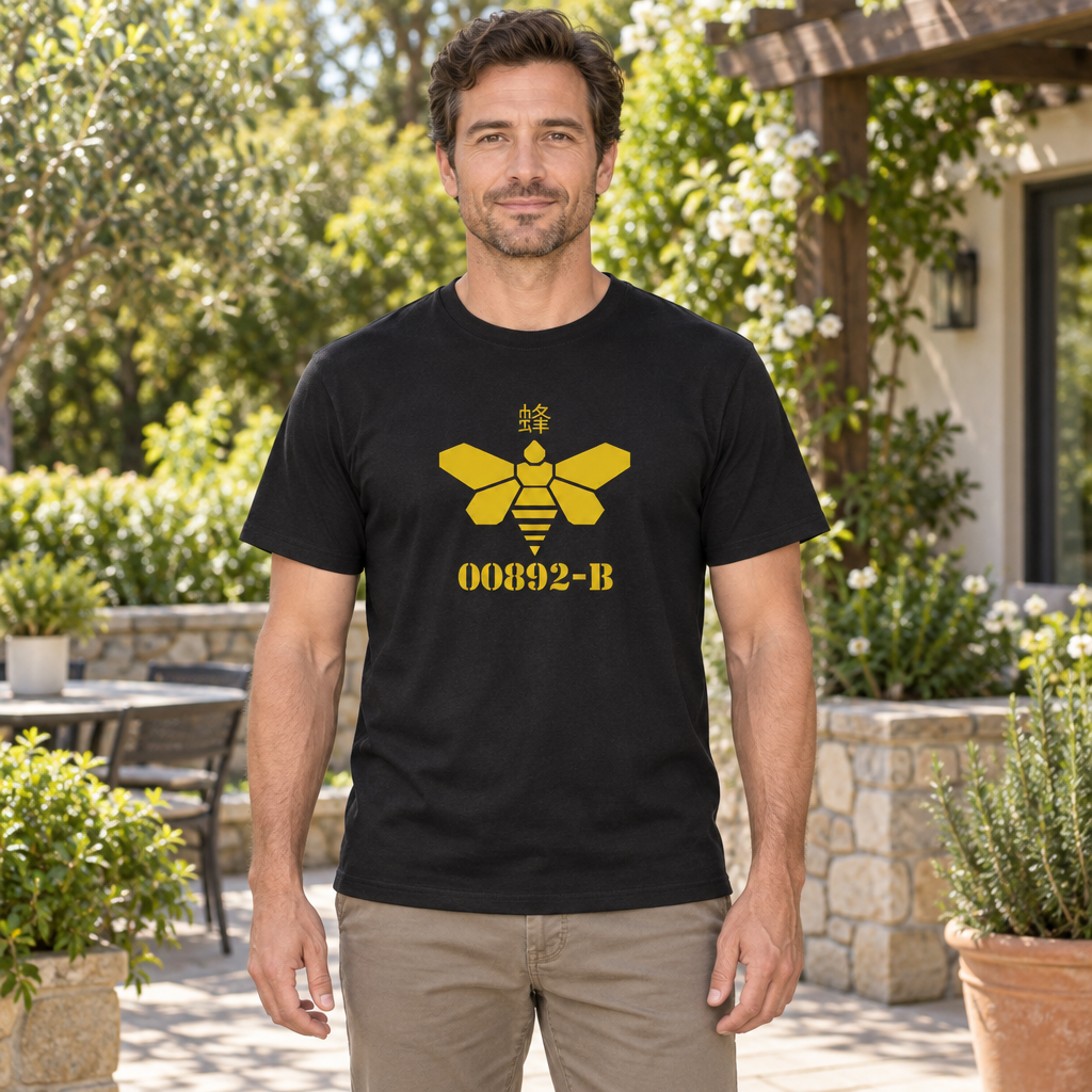 Golden Bee 00892-B — Black T-Shirt — lifestyle hero