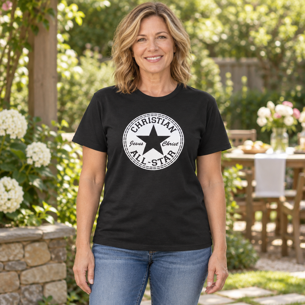 Christian All-Star — Black T-Shirt — lifestyle hero