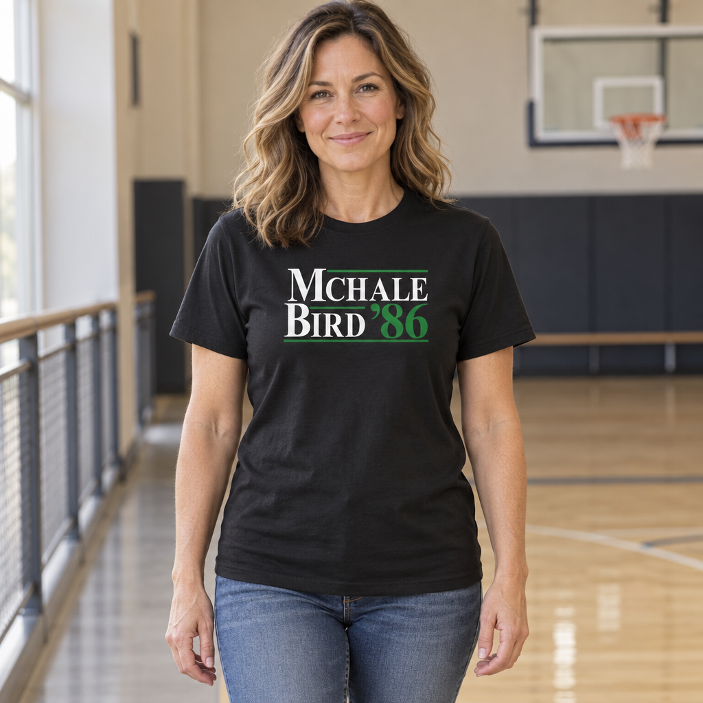 McHale Bird 86 — Black T-Shirt — lifestyle hero
