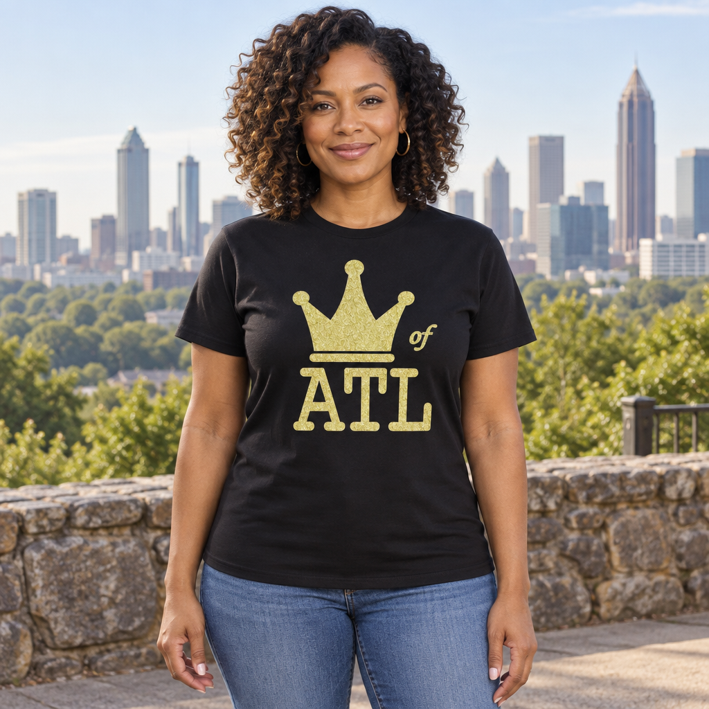 King of ATL — Black T-Shirt — lifestyle hero