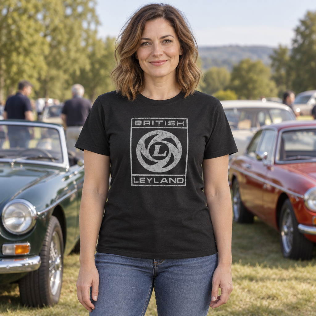 British Leyland — Black T-Shirt — lifestyle hero