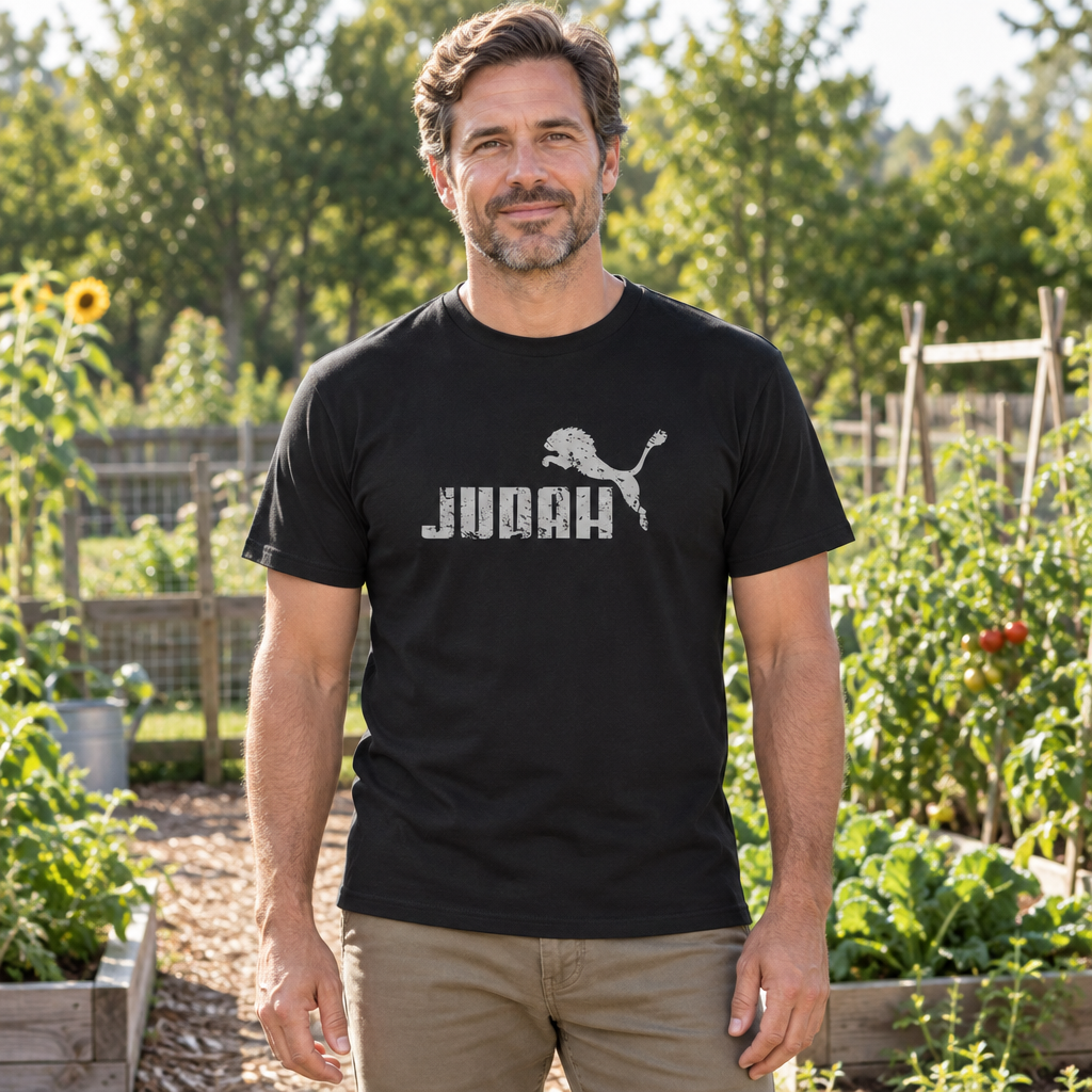 Judah Lion — Black T-Shirt — lifestyle hero