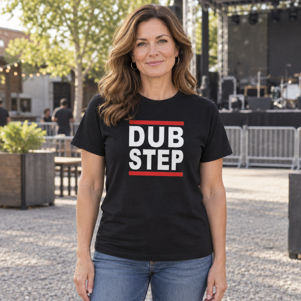 Dubstep — Black T-Shirt — lifestyle hero