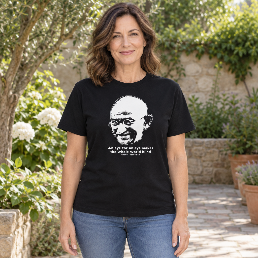 An Eye for an Eye — Black T-Shirt — lifestyle hero