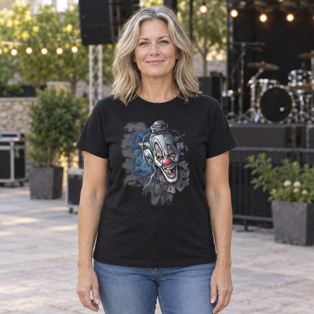DJ Clown — Black T-Shirt — lifestyle hero