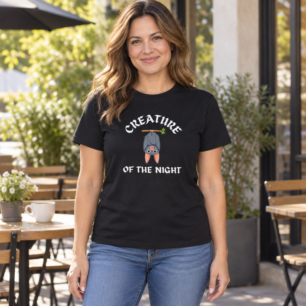 Creature of the Night — Black T-Shirt — lifestyle hero