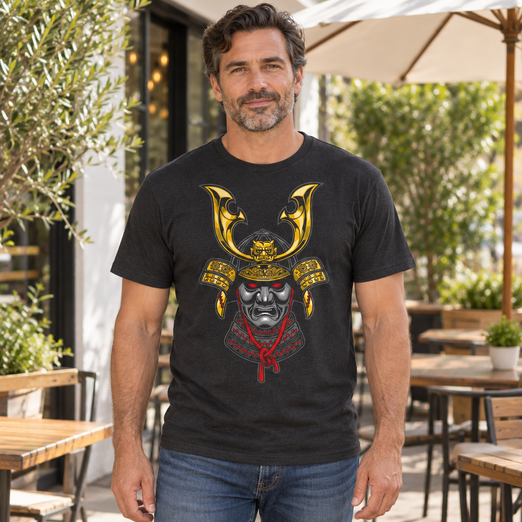 Bushido Samurai — Black T-Shirt — lifestyle hero