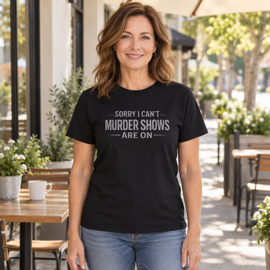 True Crime — Black T-Shirt — lifestyle hero