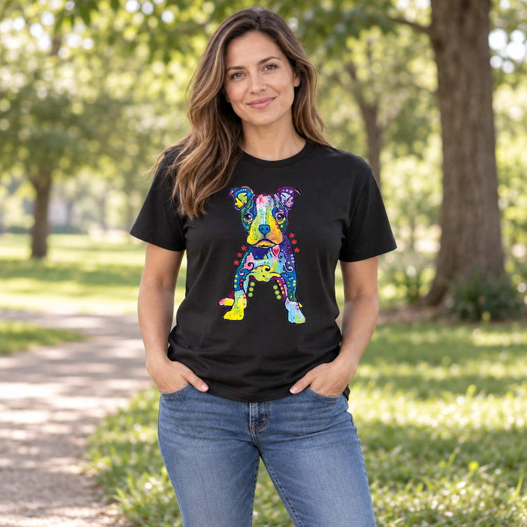 On My Own Dog — Black T-Shirt — lifestyle hero