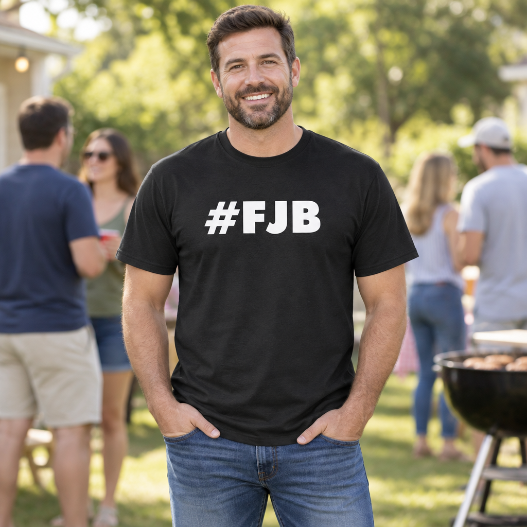 FJB — Black T-Shirt — lifestyle hero