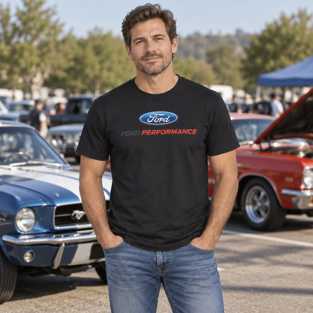Ford Performance — Black T-Shirt — lifestyle hero