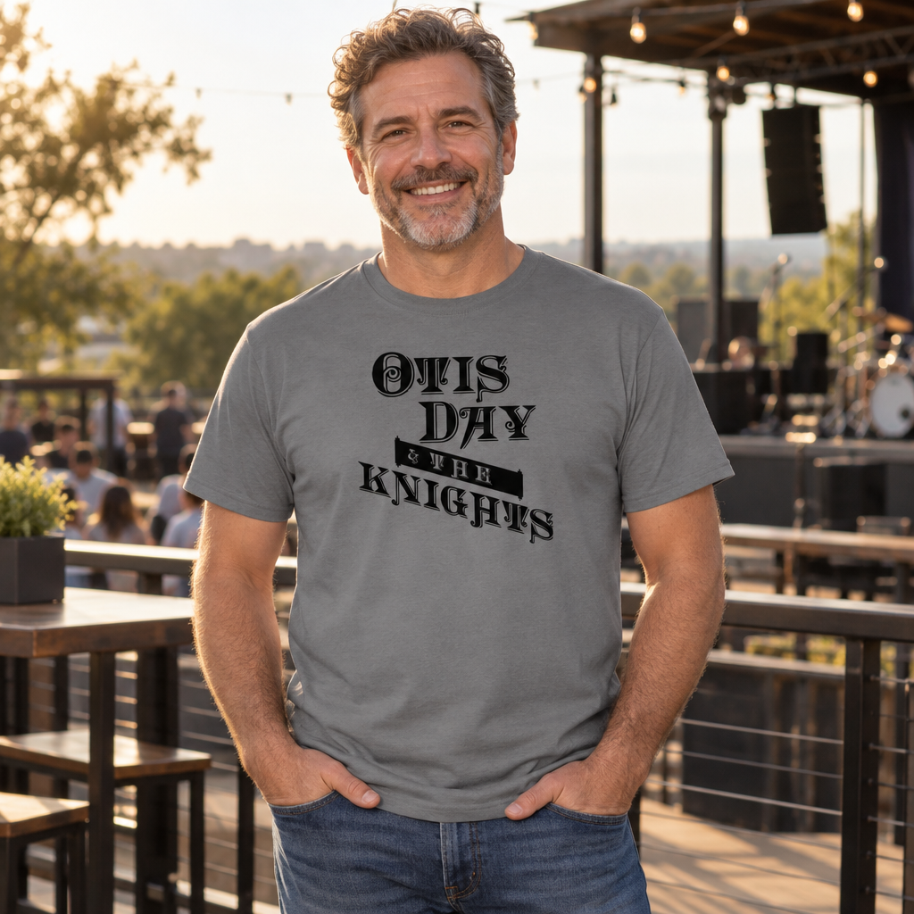 Otis Day and the Knights — Charcoal T-Shirt — lifestyle alt