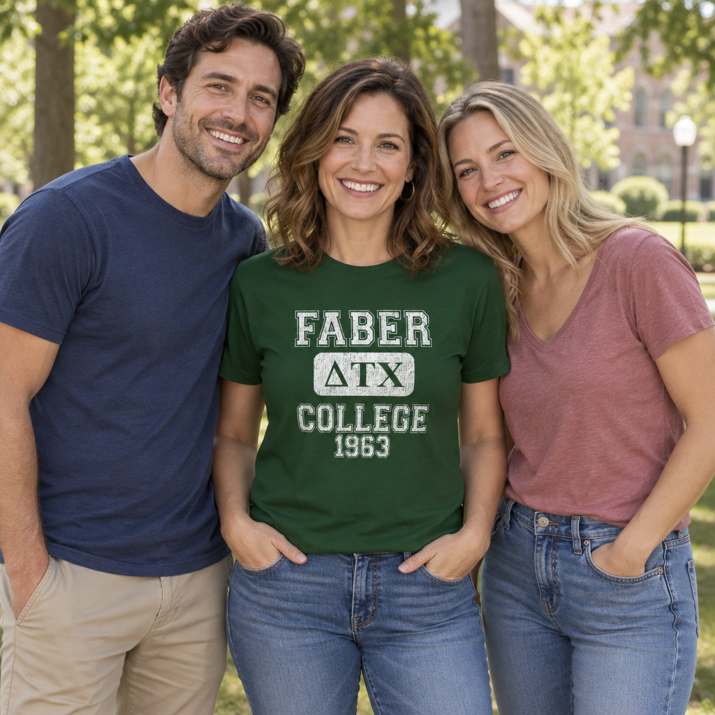 Faber College 1963 — Forest Green T-Shirt — lifestyle group