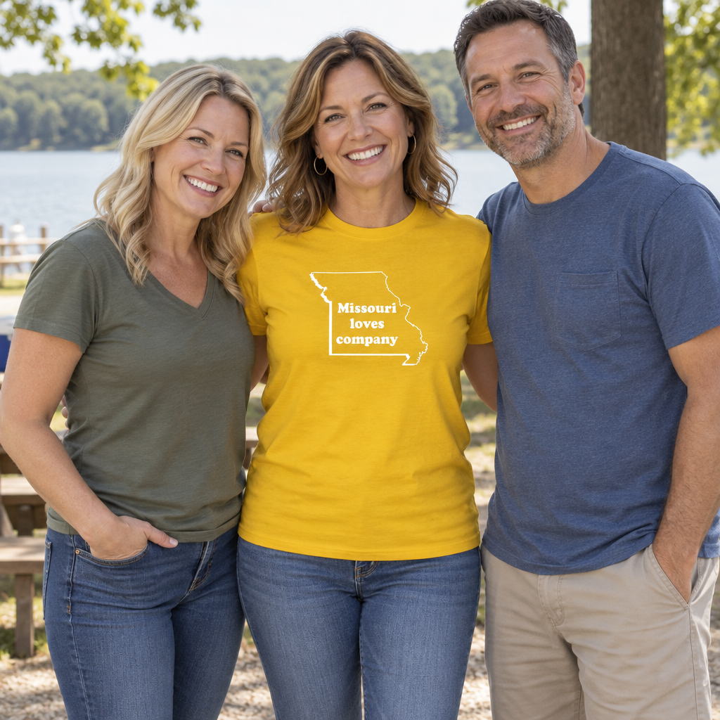 Missouri Loves Company — Gold T-Shirt — lifestyle group