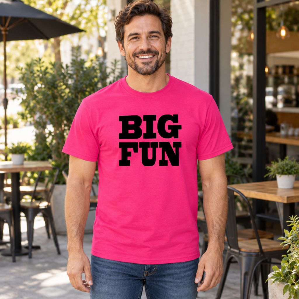 Big Fun — Heliconia T-Shirt — lifestyle hero