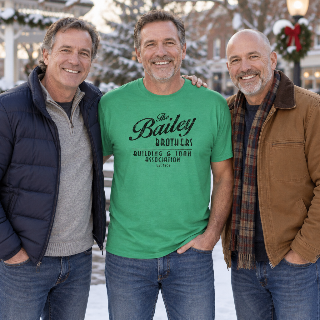 Bailey Brothers Building and Loan — Irish T-Shirt — lifestyle group