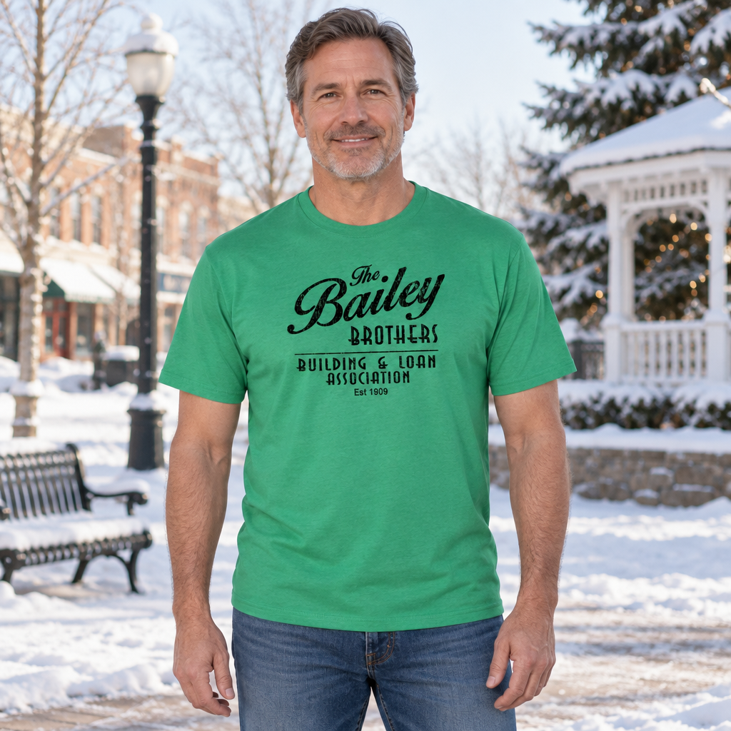 Bailey Brothers Building and Loan — Irish T-Shirt — lifestyle hero