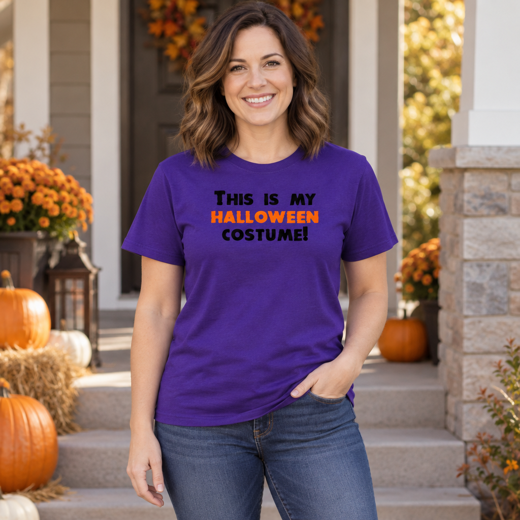 This Is My Halloween Costume — Purple T-Shirt — lifestyle alt
