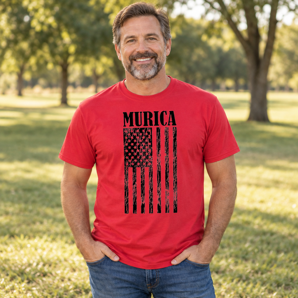 Murica — Red T-Shirt — lifestyle alt