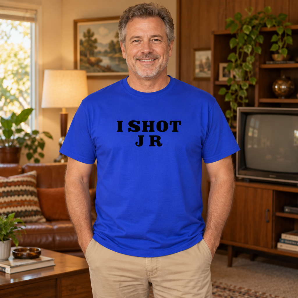 I Shot JR — Royal Blue T-Shirt — lifestyle alt