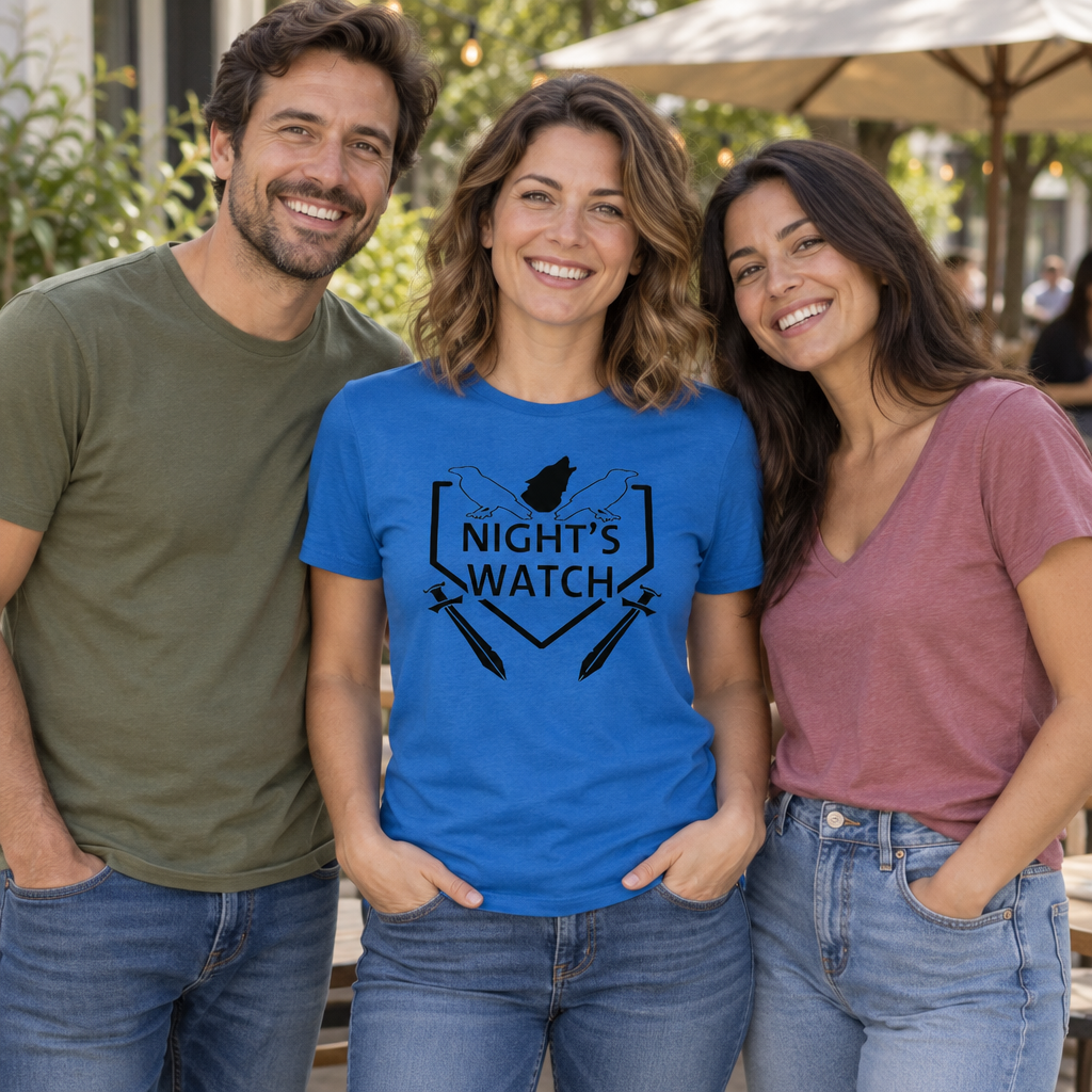 Night's Watch — Royal Blue T-Shirt — lifestyle group