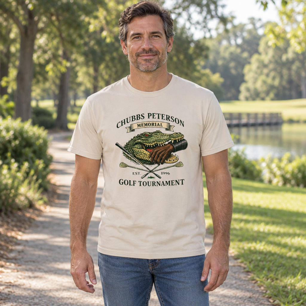 Golf Tournament — Sand T-Shirt — lifestyle hero