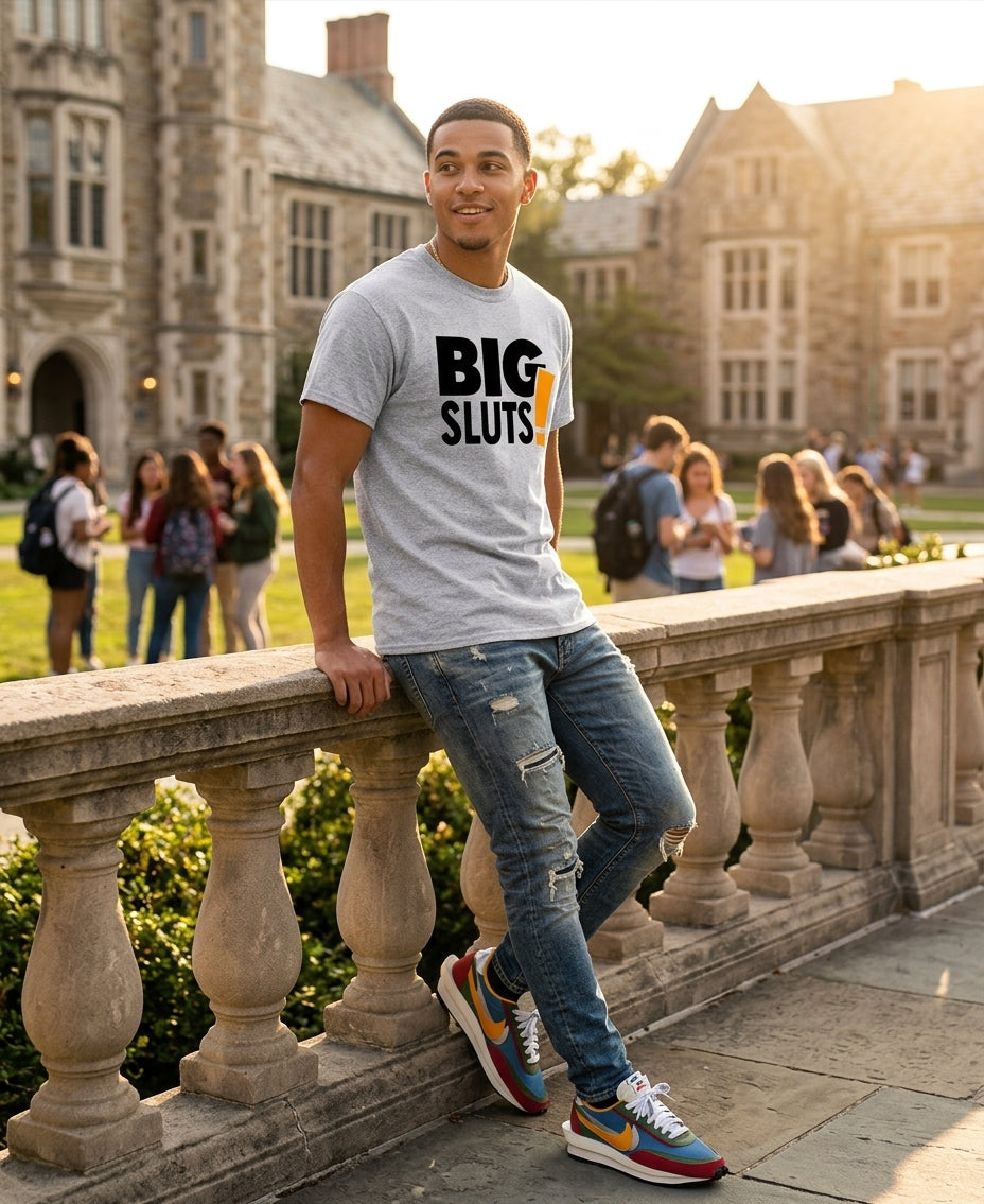 Big Sluts Tee lifestyle