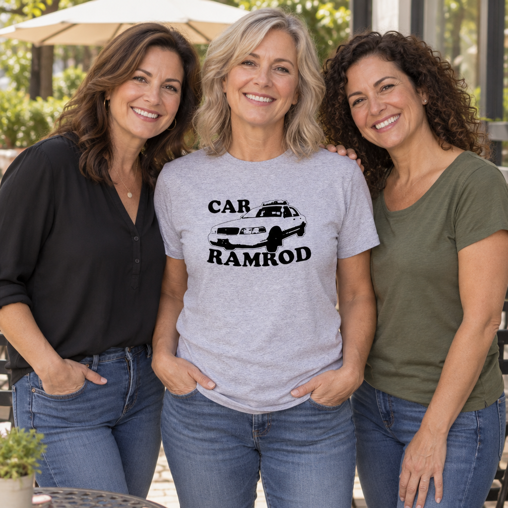 Car Ramrod — Sport Gray T-Shirt — lifestyle group