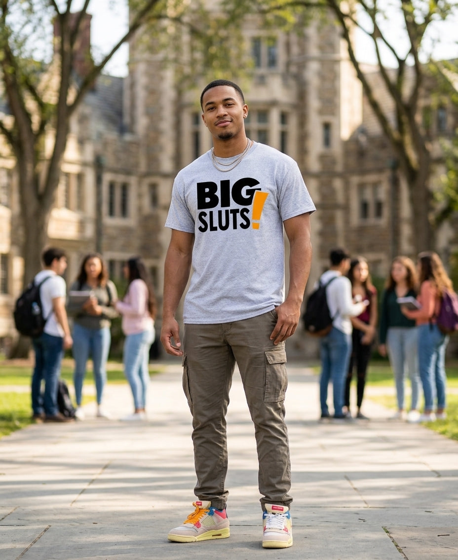 Big Sluts Tee lifestyle