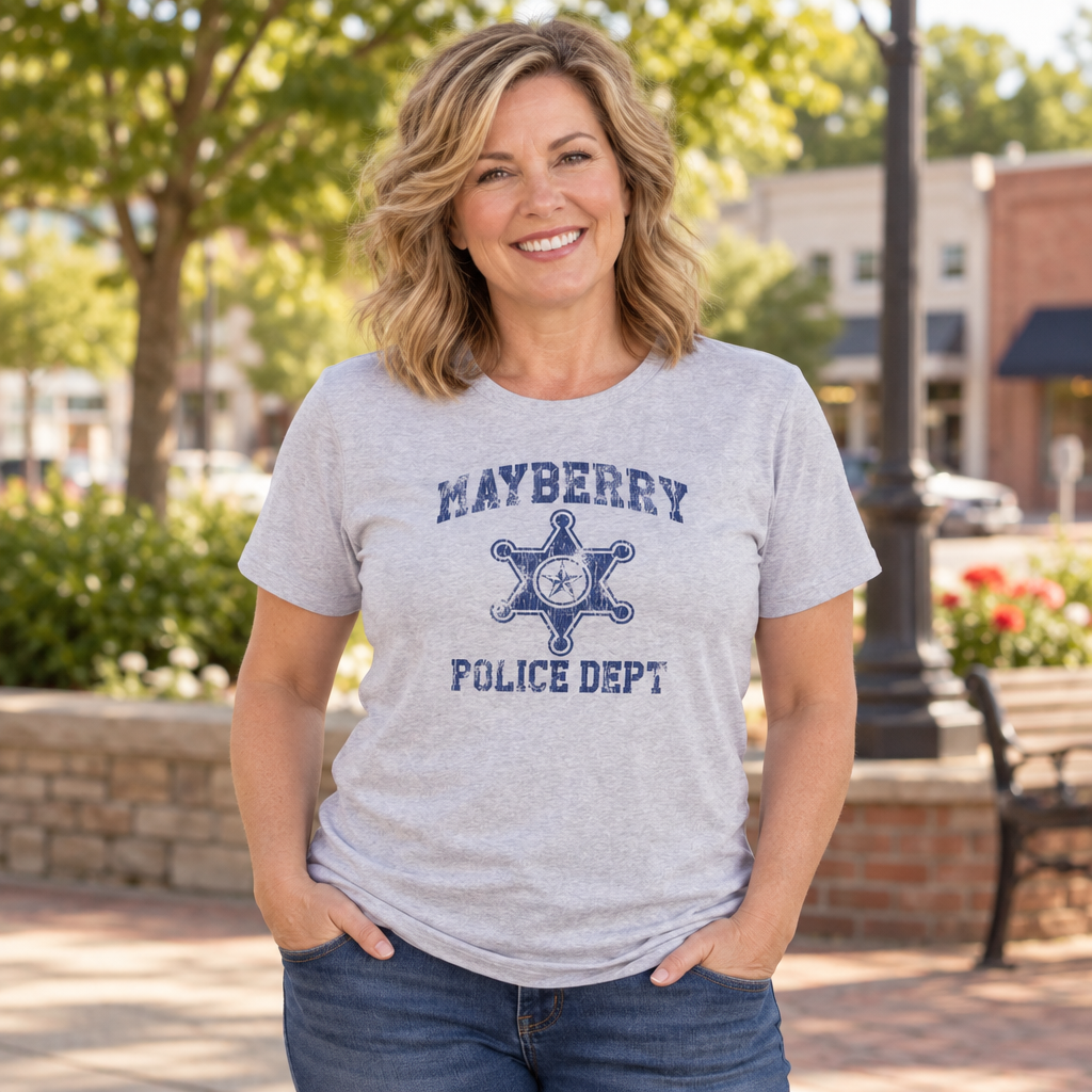 Mayberry Police Department — Sport Gray T-Shirt — lifestyle alt