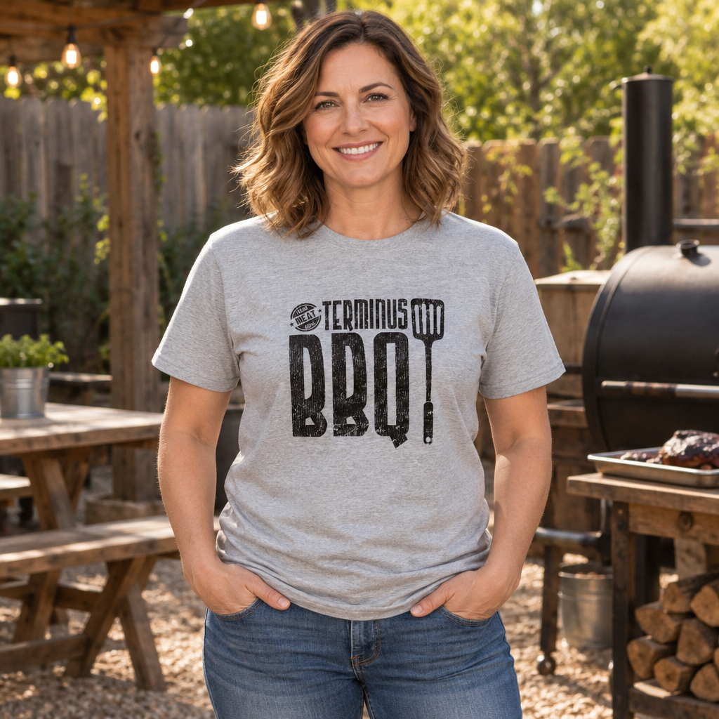 Terminus BBQ — Sport Gray T-Shirt — lifestyle alt