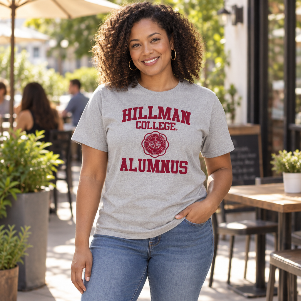 Hillman College Alumnus — Sport Gray T-Shirt — lifestyle alt