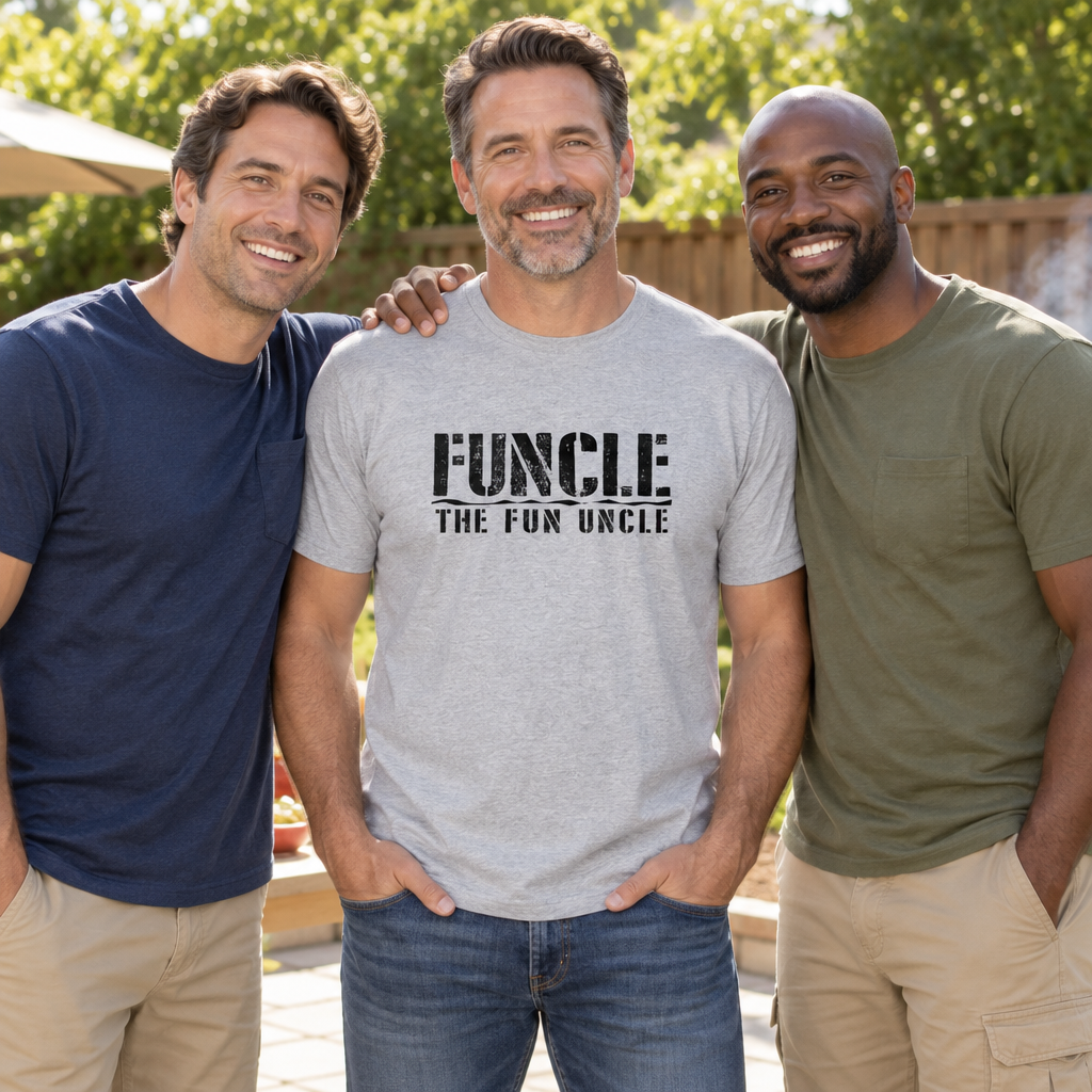 Funcle The Fun Uncle — Sport Gray T-Shirt — lifestyle group