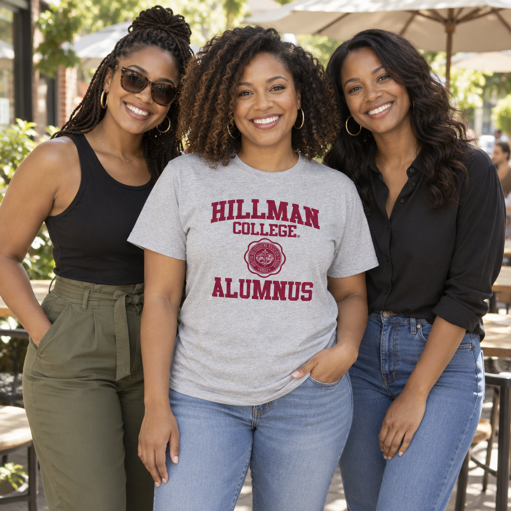 Hillman College Alumnus — Sport Gray T-Shirt — lifestyle group