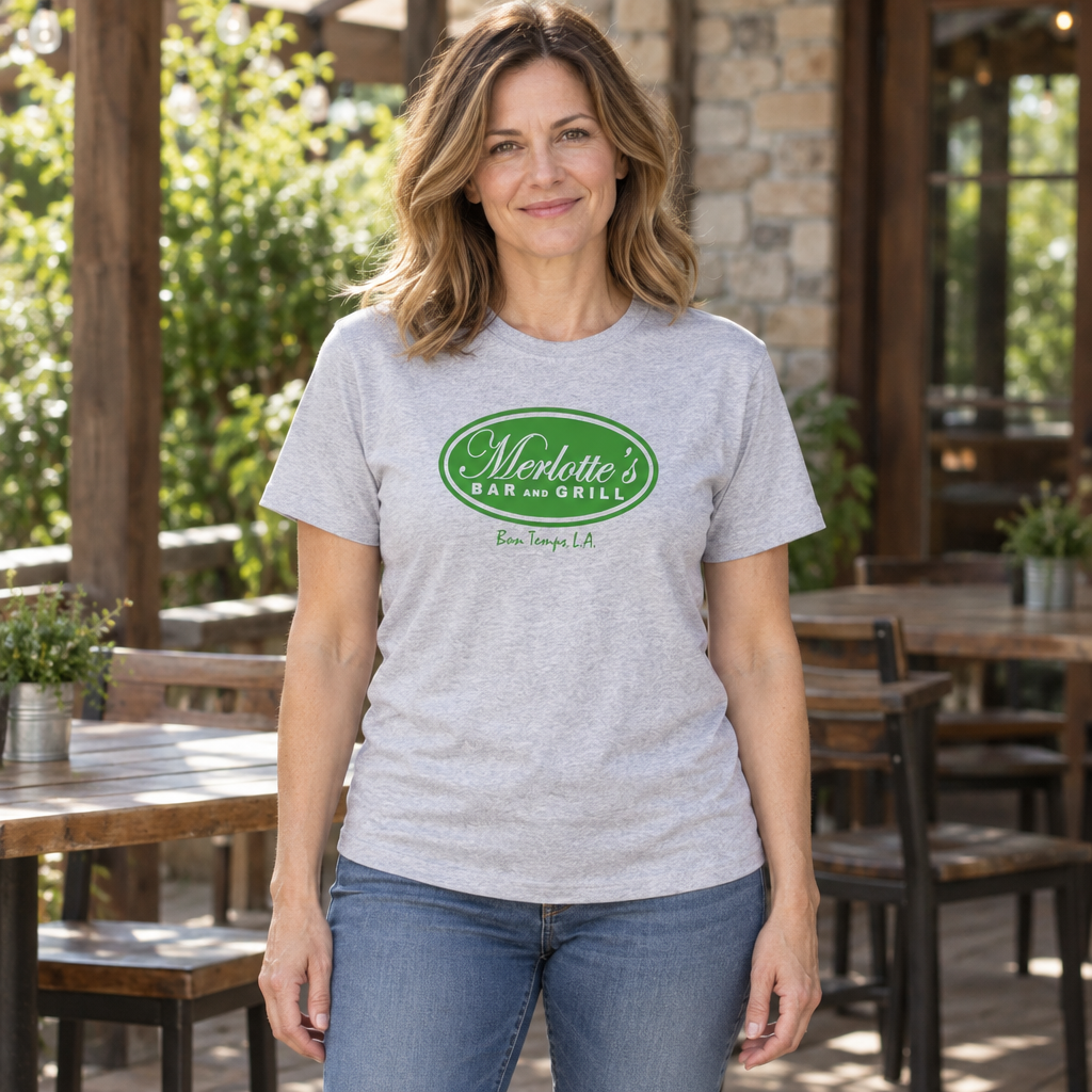Merlotte's Bar and Grill — Sport Gray T-Shirt — lifestyle hero