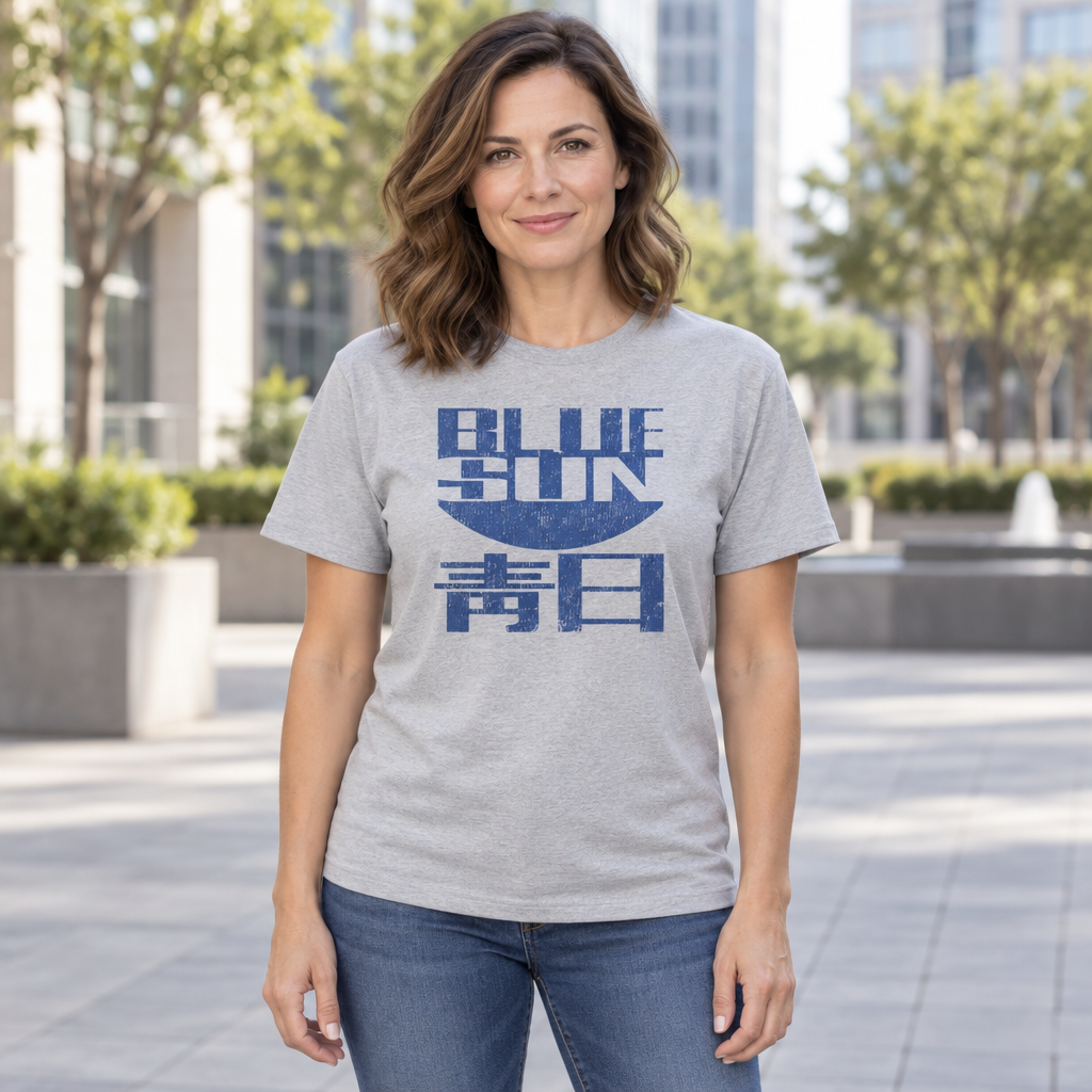 Blue Sun — Sport Gray T-Shirt — lifestyle hero