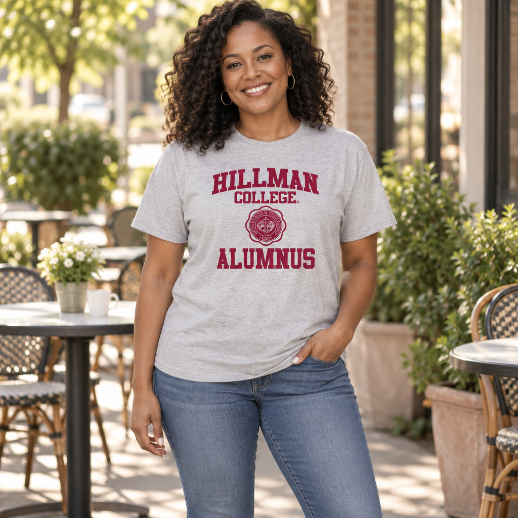 Hillman College Alumnus — Sport Gray T-Shirt — lifestyle hero