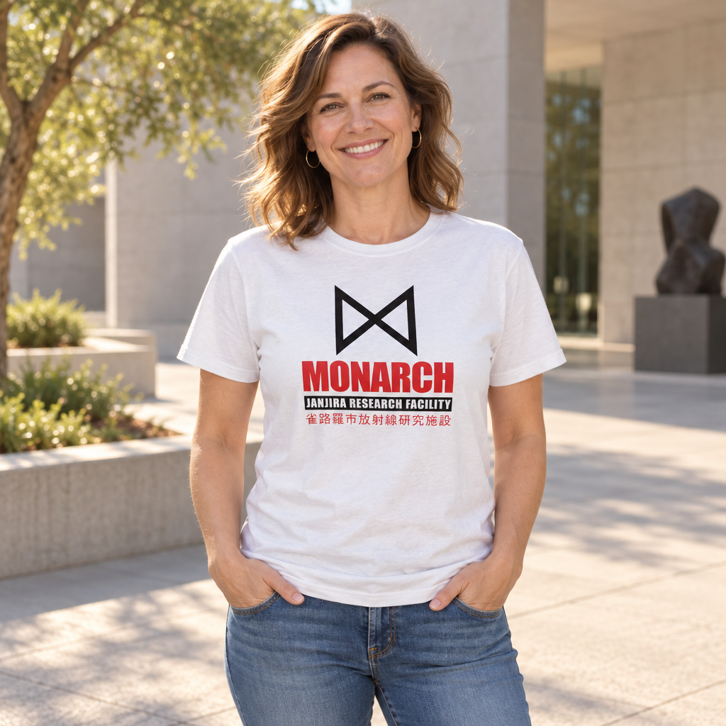 Monarch Janjira Research Facility — White T-Shirt — lifestyle alt
