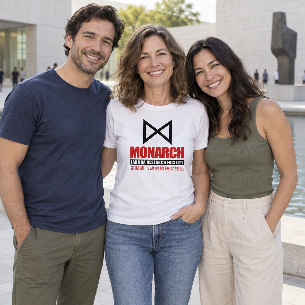 Monarch Janjira Research Facility — White T-Shirt — lifestyle group