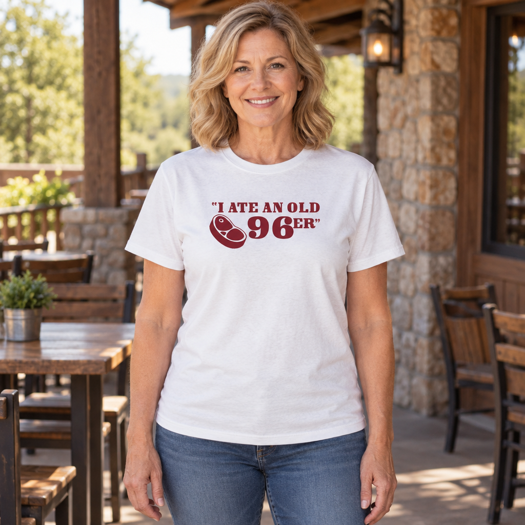 I Ate an Old 96er — White T-Shirt — lifestyle hero