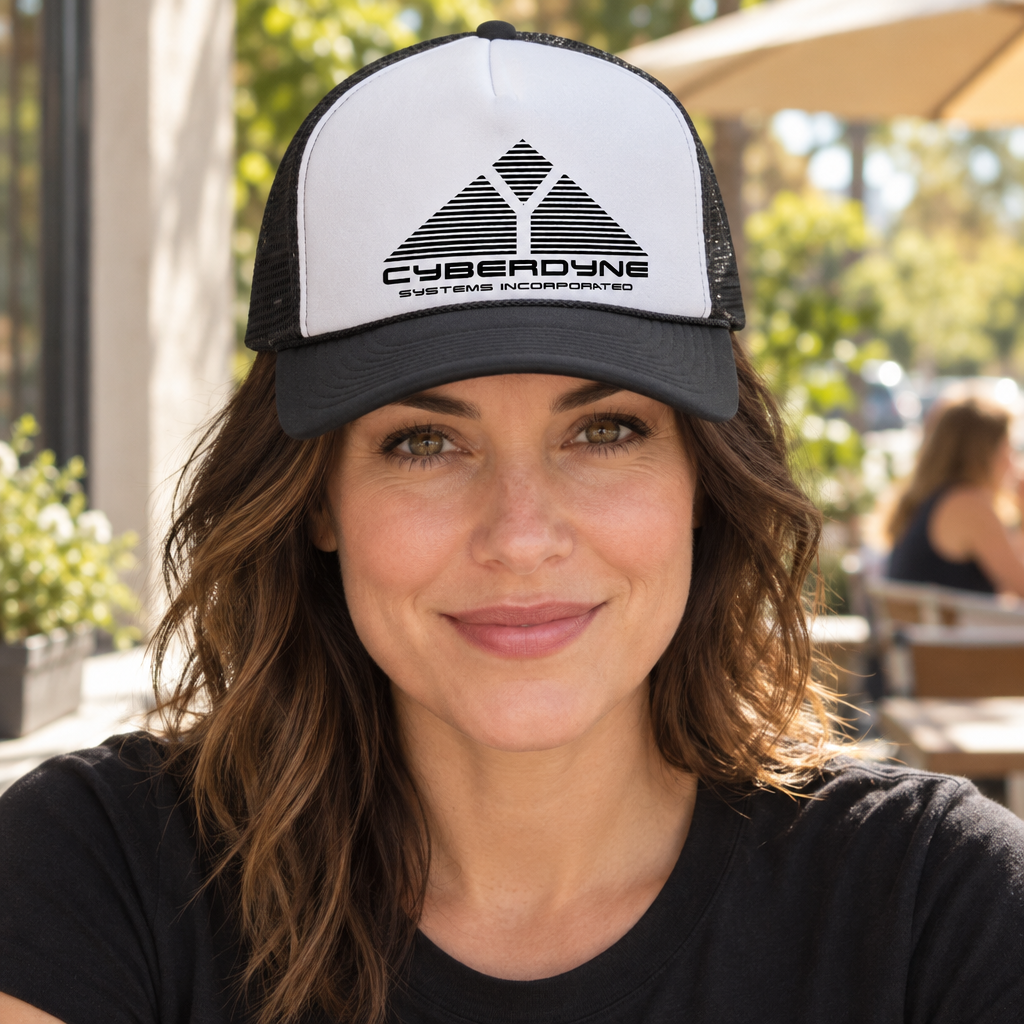 Cyberdyne Systems — Black Trucker Hat — lifestyle alt